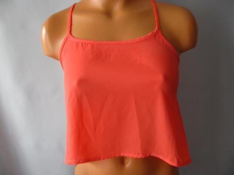 Letní halenka-crop top, 34