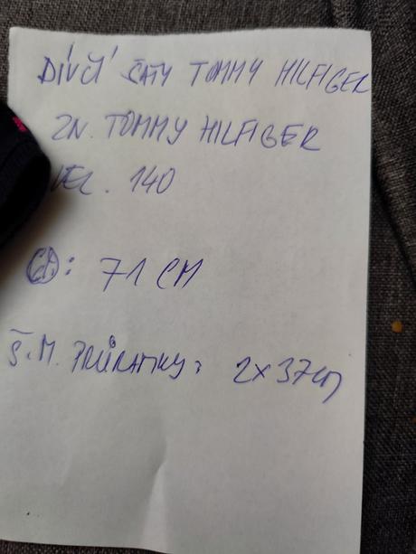 Dívčí šaty tommy hilfiger,vel.140, tommy hilfiger,140