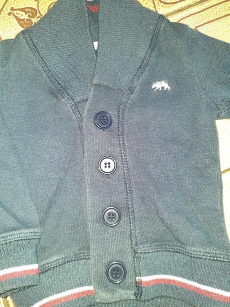 Klučičí svetr medvěd vel. 80, rebel,80