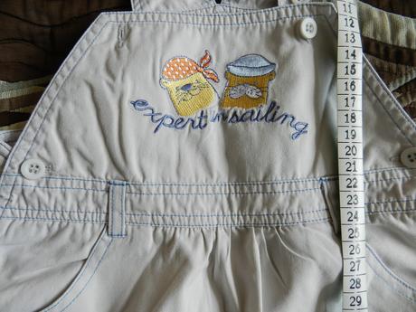 Šatičky letní s laclem a námořníkama, 86