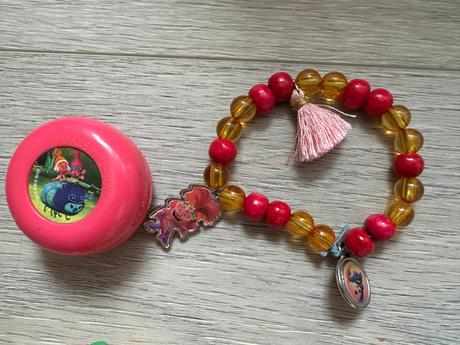 Dětské šperky - 3x náramek, prstýnek, jojo troll,