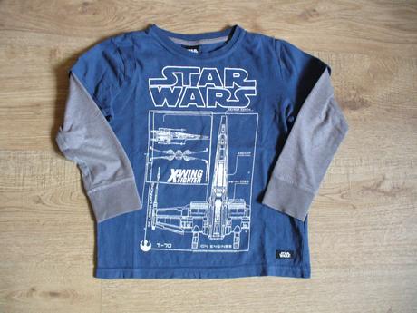 2x tričko star wars a s. oliver vel. 116, s.oliver,116