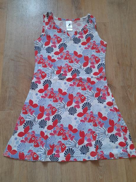 Šaty bez rukávů, vel 110/116, caa, c&a,116