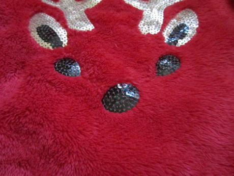 Heboučká chlupatková mikina se sobíkem a flitry, h&m,110