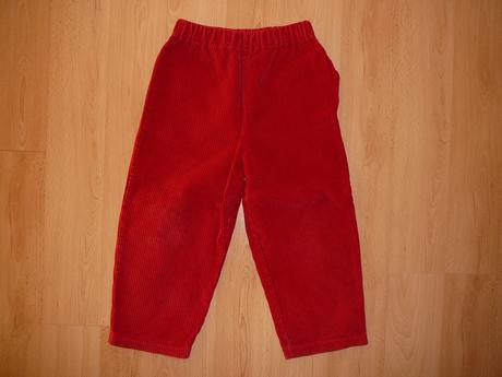 Manžestráky zn. loana, vel. 92, loana,92