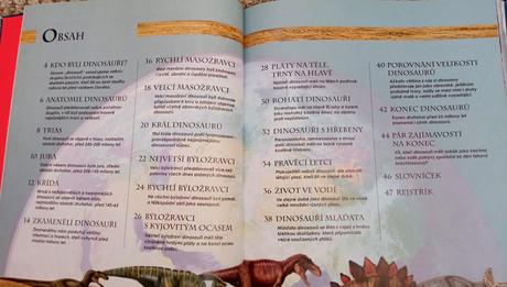 Knížka dinosauři - zdarma k objednávce, 
