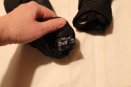 Rukavice palčáky, crivit,128