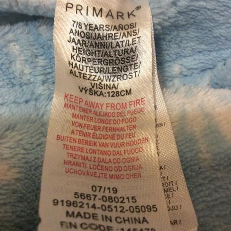 Teplé domácí flees kalhoty/tepláky ,,elsa", primark,128