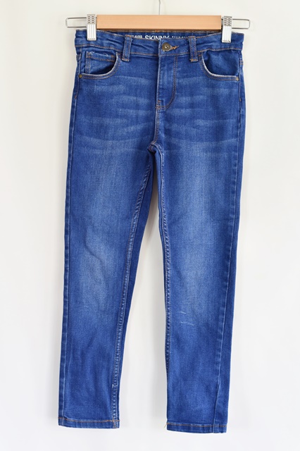 Džíny vel. 7 - 8 let, primark,128