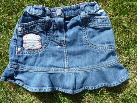 Džínová sukně & sukýnka "me to you" vel. 98, marks & spencer,98