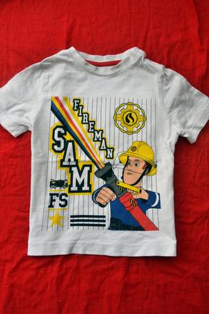 Tričko požárník sam bavlněné na 1-2r., 92