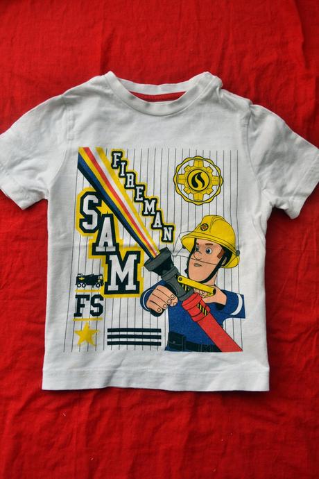 Tričko požárník sam bavlněné na 1-2r., 92