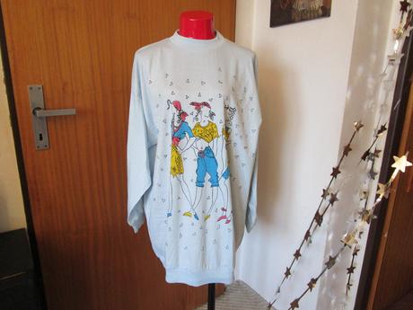 Pěkná bavl. noční košile, dl. rukáv, vel. m-l, m