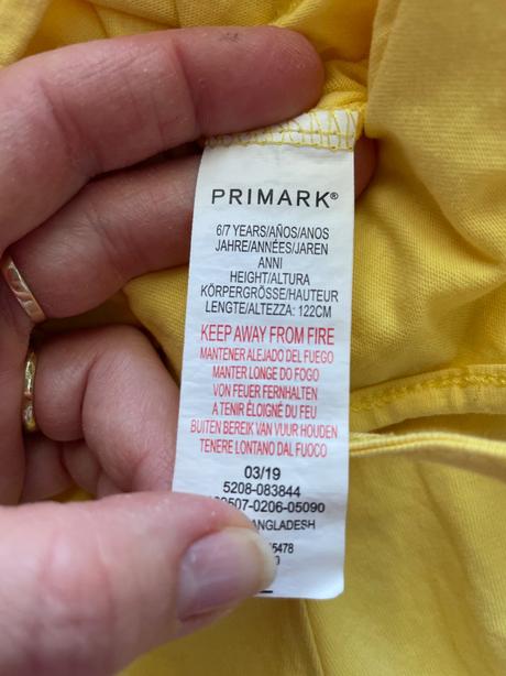 Ob/ overálek letní - v.6/7 let, primark,122