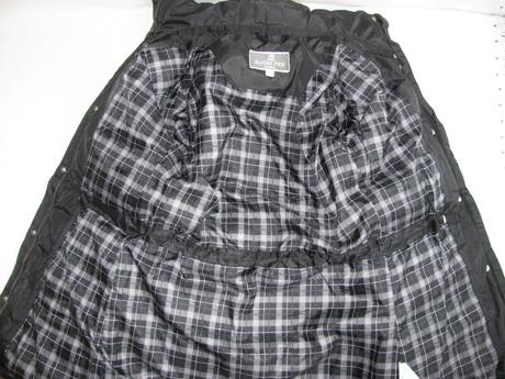 Dámská delší prošívaná zimní bunda s kapucí,parka, alpine pro,s