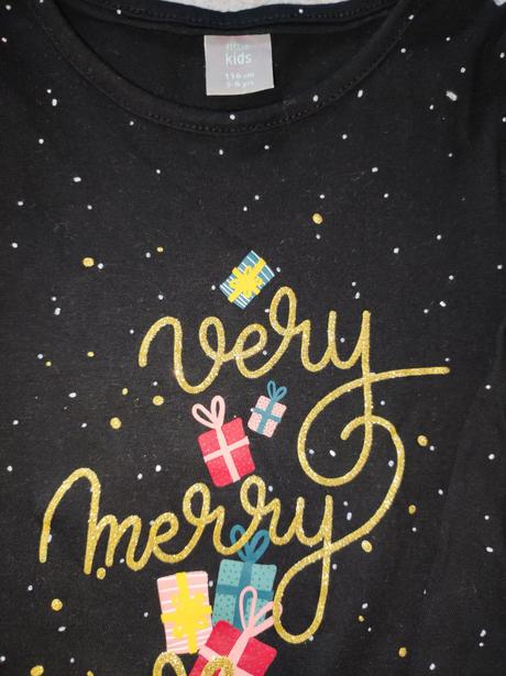 Vánoční trika 110-116, 110