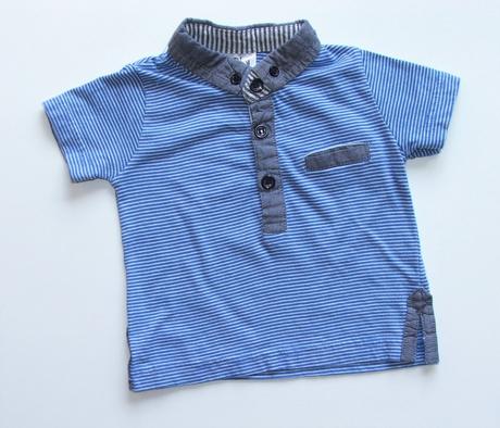 K103 chlapecké tričko s límečkem vel. 74, baby,74