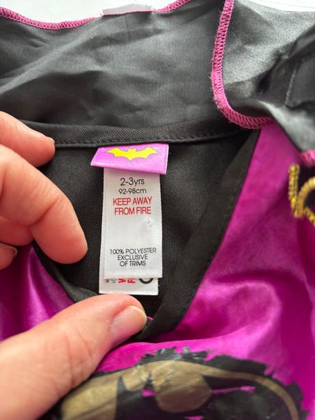 An16/ kostým batgirls- v.2/3 roky,