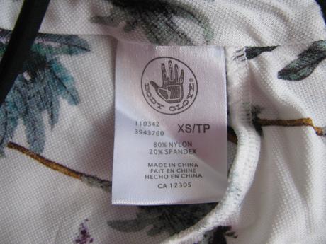 Dámské jednodílné plavky body glove, xs