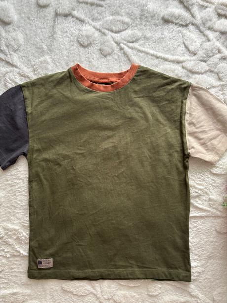 Triko khaki  zn. next - v. 8 let, next,128