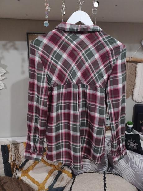 Károvaná košile 170/176, m/l, c&a,170