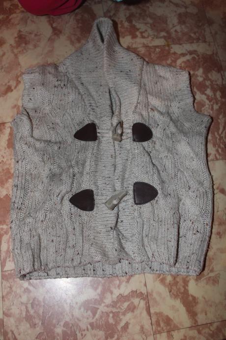 Dívčí středně teplá vesta vel. 74 - 80, matalan,74