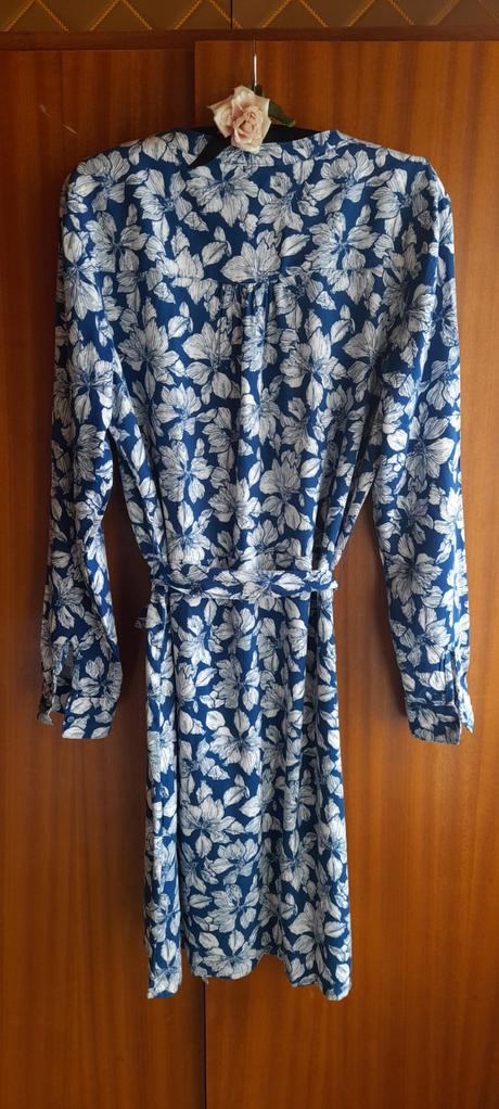 Esmara blůzové květované šaty z viskózy, esmara,40