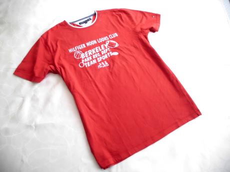 Červené, tommy hilfiger,xl