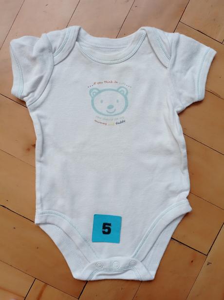 Body krátký rukáv 62-68, f&f,62