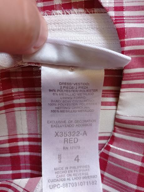 Šaty 110-116 bonnie jean, bonnie jean,110