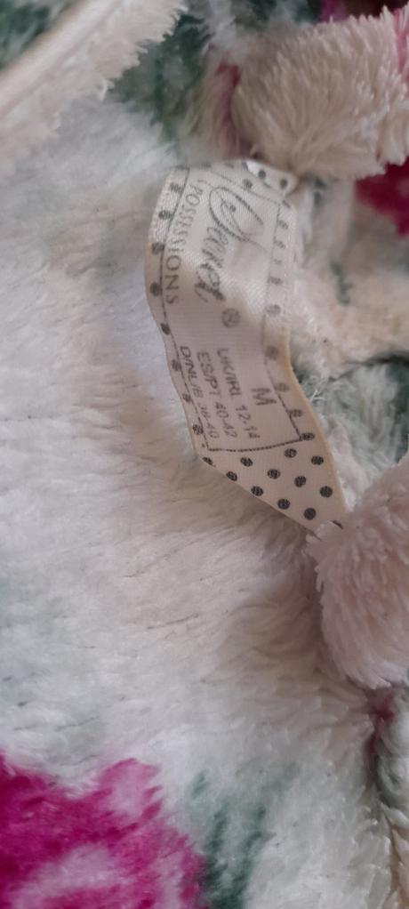 Květovaný dlouhý župan secret, primark