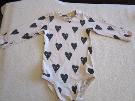 Pěkné elast. body lindex, dl. rukáv, vel. 80, lindex,80