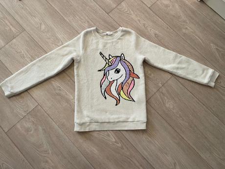 Dívčí mikina zn. h&m vel. 134/140, h&m,140