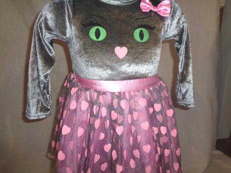 Karneval - šaty kočička - 1 - 2 roky,