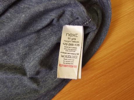 Značkové tričko next 146-152 - top stav/j.nové, next,146