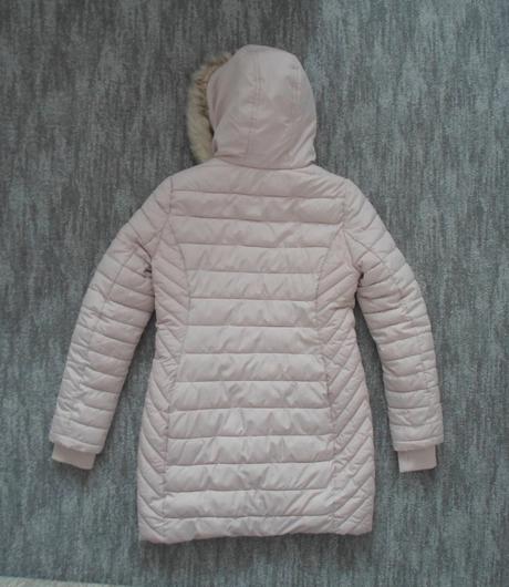 Růžová bunda bundička s kožíškem, tally weijl,m