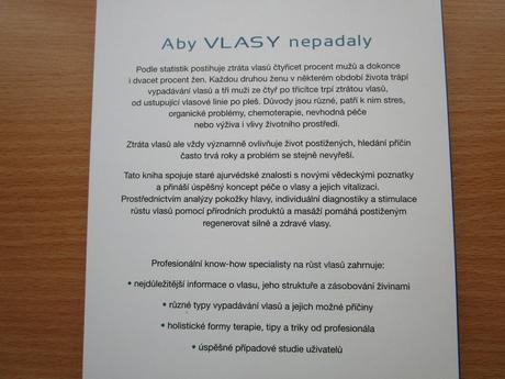 Kniha "aby vlasy nepadaly", 158 stran, pc 299 kč,