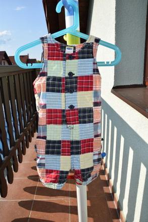 Letní overal, zn. old navy, vel. 6-12 měs., old navy,74