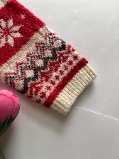 Ob/ šaty vánoční svetrové - v.98, 98