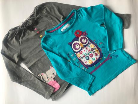 Dvě trička - sovička a kočička, next,116