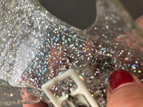 Boty do vody next třpytky průsvitné uk10,eu28,17cm, next,28