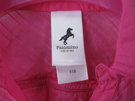 Dívčí letní plátěná halenka, c&a,116