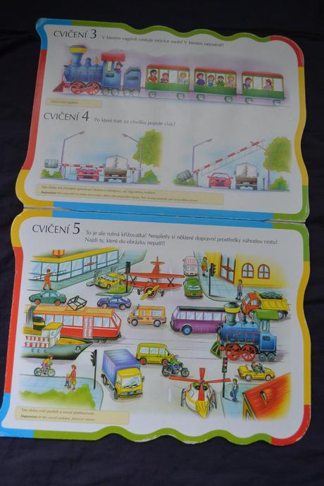 Velká kniha leporelo s úkoly pro 2-5 let, 