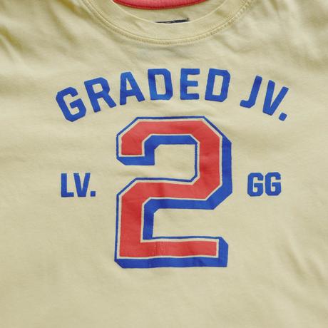 Zlute tricko s cislem 2, h&m,122