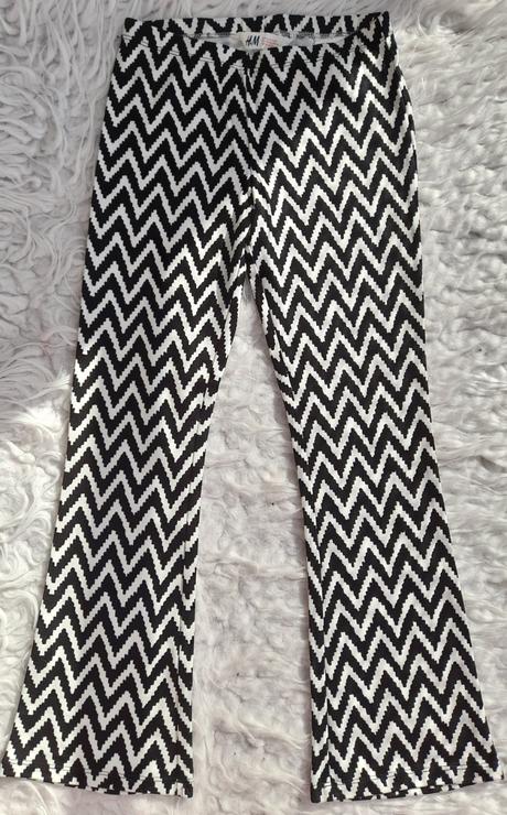 Kalhoty do zvonu 9-10 let, h&m,140