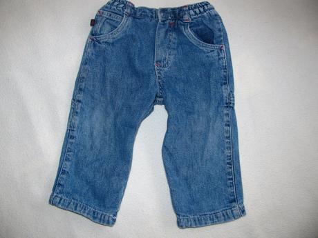 Zateplené džínové kalhoty, ladybird,74