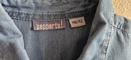Džínový overal krátký a dlouhý, pepperts, 146/152, 140–152