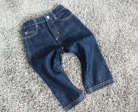 Jeans džíny rifle rifličky luxusní petit bateau, 80