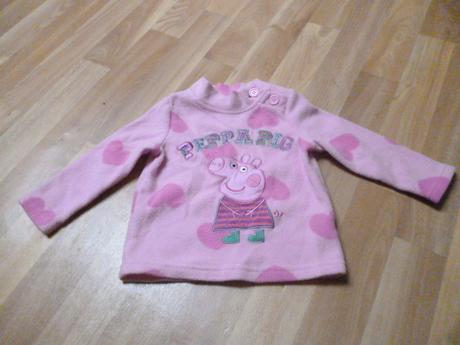 Flís mikina peppa pig 1-2, 86