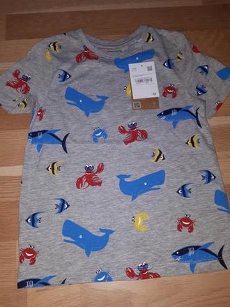 Tričko s ryby 122, c&a,122